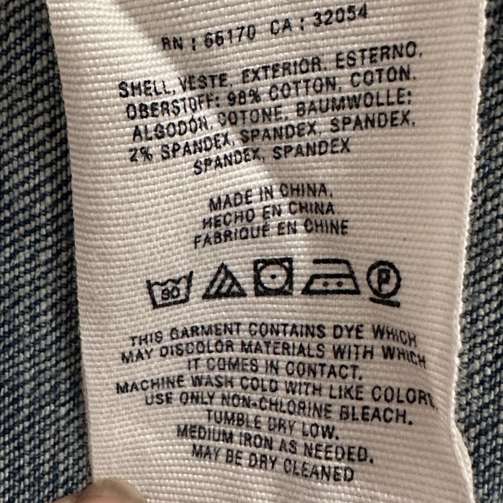 Anthropologie Pilcro And The Letterpress Cotton Stretch Denim Jean Jacket - Picture 12 of 12